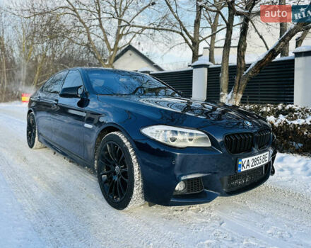 Синій БМВ 5 Серія, об'ємом двигуна 3 л та пробігом 168 тис. км за 13800 $, фото 1 на Automoto.ua