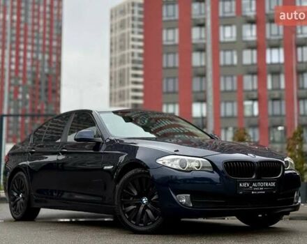 Синий БМВ 5 Серия, объемом двигателя 2 л и пробегом 288 тыс. км за 13900 $, фото 1 на Automoto.ua