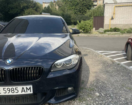 Синій БМВ 5 Серія, об'ємом двигуна 2 л та пробігом 190 тис. км за 17000 $, фото 1 на Automoto.ua