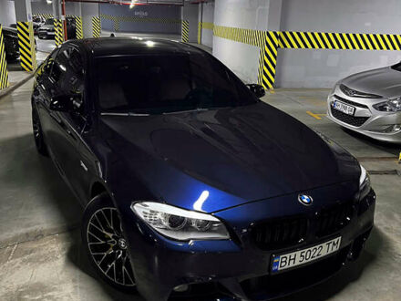 Синій БМВ 5 Серія, об'ємом двигуна 3 л та пробігом 225 тис. км за 15800 $, фото 1 на Automoto.ua