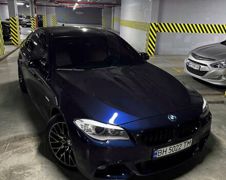 Синий БМВ 5 Серия, объемом двигателя 3 л и пробегом 225 тыс. км за 15800 $, фото 1 на Automoto.ua