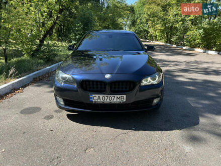 Синий БМВ 5 Серия, объемом двигателя 3 л и пробегом 200 тыс. км за 14000 $, фото 1 на Automoto.ua