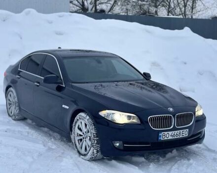 Синий БМВ 5 Серия, объемом двигателя 2.99 л и пробегом 290 тыс. км за 16800 $, фото 1 на Automoto.ua