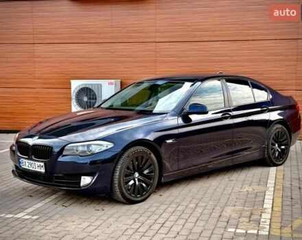Синий БМВ 5 Серия, объемом двигателя 2 л и пробегом 289 тыс. км за 12700 $, фото 1 на Automoto.ua