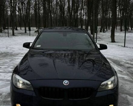 Синий БМВ 5 Серия, объемом двигателя 2 л и пробегом 163 тыс. км за 13500 $, фото 1 на Automoto.ua