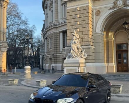 Синій БМВ 5 Серія, об'ємом двигуна 3 л та пробігом 228 тис. км за 16000 $, фото 1 на Automoto.ua