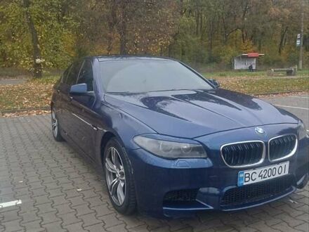 Синій БМВ 5 Серія, об'ємом двигуна 2 л та пробігом 239 тис. км за 12700 $, фото 1 на Automoto.ua