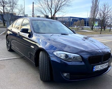 Синій БМВ 5 Серія, об'ємом двигуна 2 л та пробігом 280 тис. км за 13100 $, фото 1 на Automoto.ua
