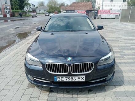 БМВ 5 Серія 2013 у Сваляве на Automoto.ua Синій БМВ 5 Серія, об'ємом двигуна 3 л та пробігом 215 тис. км за 15000 $, фото 1 на Automoto.ua