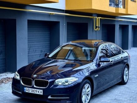 Синий БМВ 5 Серия, объемом двигателя 2 л и пробегом 205 тыс. км за 12499 $, фото 1 на Automoto.ua