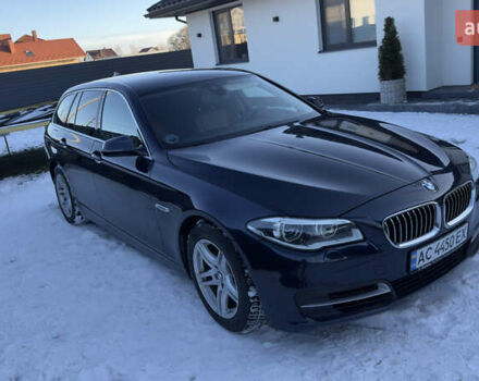 Синій БМВ 5 Серія, об'ємом двигуна 2 л та пробігом 259 тис. км за 17000 $, фото 1 на Automoto.ua