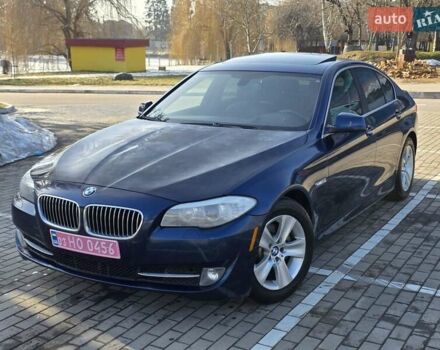 Синий БМВ 5 Серия, объемом двигателя 2 л и пробегом 218 тыс. км за 8500 $, фото 1 на Automoto.ua