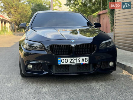 Синий БМВ 5 Серия, объемом двигателя 2 л и пробегом 135 тыс. км за 16000 $, фото 1 на Automoto.ua