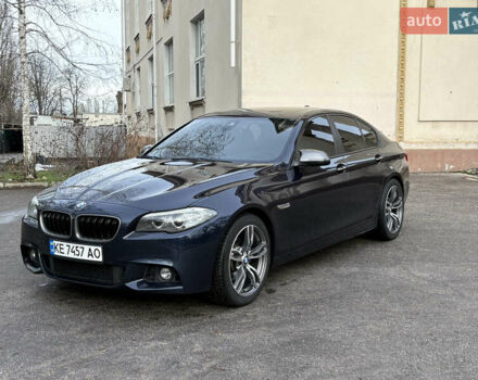 Синій БМВ 5 Серія, об'ємом двигуна 2 л та пробігом 178 тис. км за 17500 $, фото 1 на Automoto.ua