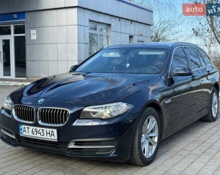 Синий БМВ 5 Серия, объемом двигателя 2 л и пробегом 342 тыс. км за 11700 $, фото 1 на Automoto.ua