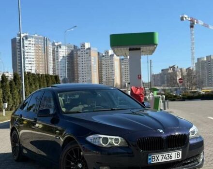 Синий БМВ 5 Серия, объемом двигателя 2.98 л и пробегом 199 тыс. км за 11800 $, фото 1 на Automoto.ua