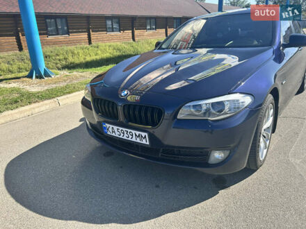 Синий БМВ 5 Серия, объемом двигателя 2 л и пробегом 189 тыс. км за 14300 $, фото 1 на Automoto.ua