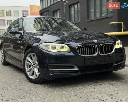 Синий БМВ 5 Серия, объемом двигателя 2 л и пробегом 220 тыс. км за 16700 $, фото 1 на Automoto.ua