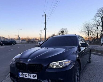 Синий БМВ 5 Серия, объемом двигателя 2 л и пробегом 219 тыс. км за 14550 $, фото 1 на Automoto.ua
