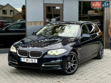 Синій БМВ 5 Серія, об'ємом двигуна 2 л та пробігом 250 тис. км за 13900 $, фото 1 на Automoto.ua