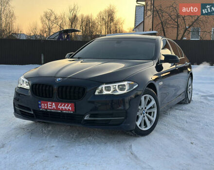 Синий БМВ 5 Серия, объемом двигателя 2 л и пробегом 182 тыс. км за 13700 $, фото 1 на Automoto.ua