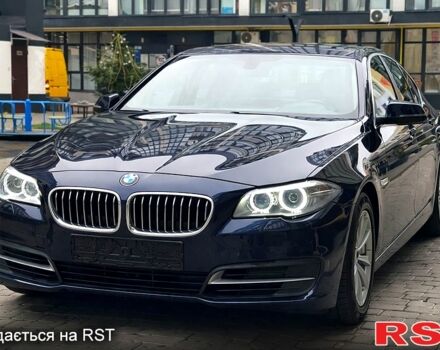 Синий БМВ 5 Серия, объемом двигателя 2 л и пробегом 220 тыс. км за 15400 $, фото 1 на Automoto.ua