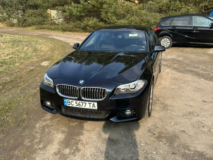 БМВ 5 Серія 2014 у Львові на Automoto.ua Синій БМВ 5 Серія, об'ємом двигуна 3 л та пробігом 143 тис. км за 23900 $, фото 1 на Automoto.ua