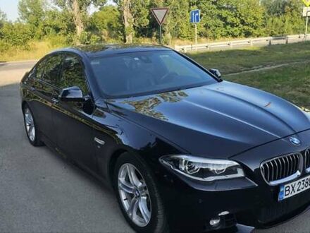 Синий БМВ 5 Серия, объемом двигателя 2 л и пробегом 88 тыс. км за 21999 $, фото 1 на Automoto.ua