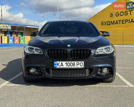 Синій БМВ 5 Серія, об'ємом двигуна 2 л та пробігом 118 тис. км за 21000 $, фото 1 на Automoto.ua