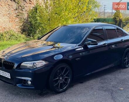 Синий БМВ 5 Серия, объемом двигателя 3 л и пробегом 206 тыс. км за 14500 $, фото 1 на Automoto.ua