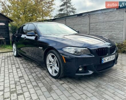 Синий БМВ 5 Серия, объемом двигателя 3 л и пробегом 303 тыс. км за 15500 $, фото 1 на Automoto.ua