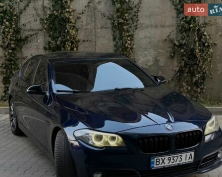 Синий БМВ 5 Серия, объемом двигателя 2 л и пробегом 237 тыс. км за 17700 $, фото 1 на Automoto.ua
