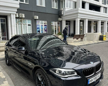 Синий БМВ 5 Серия, объемом двигателя 3 л и пробегом 208 тыс. км за 22999 $, фото 1 на Automoto.ua