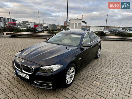 Синий БМВ 5 Серия, объемом двигателя 2 л и пробегом 189 тыс. км за 16000 $, фото 1 на Automoto.ua