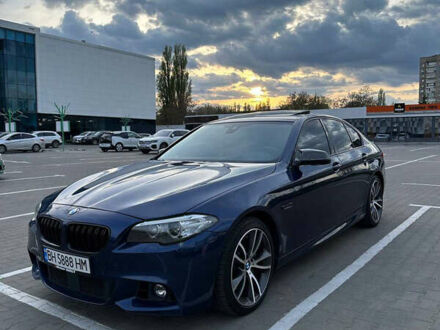 Синій БМВ 5 Серія, об'ємом двигуна 2.98 л та пробігом 171 тис. км за 16000 $, фото 1 на Automoto.ua