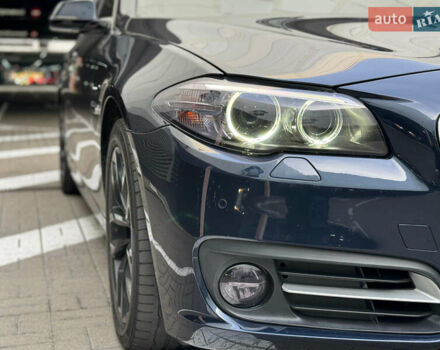 Синий БМВ 5 Серия, объемом двигателя 2 л и пробегом 149 тыс. км за 22000 $, фото 1 на Automoto.ua