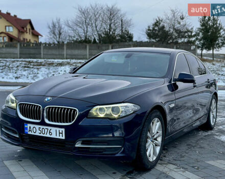 Синий БМВ 5 Серия, объемом двигателя 2 л и пробегом 320 тыс. км за 18900 $, фото 1 на Automoto.ua
