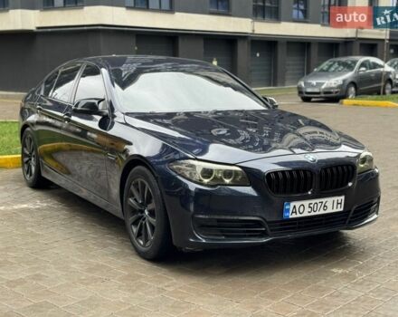 Синий БМВ 5 Серия, объемом двигателя 2 л и пробегом 330 тыс. км за 15999 $, фото 1 на Automoto.ua