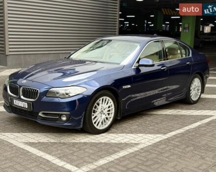 Синий БМВ 5 Серия, объемом двигателя 2 л и пробегом 185 тыс. км за 16800 $, фото 1 на Automoto.ua