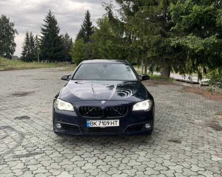 Синій БМВ 5 Серія, об'ємом двигуна 2 л та пробігом 165 тис. км за 14000 $, фото 1 на Automoto.ua