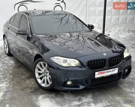 Синий БМВ 5 Серия, объемом двигателя 3 л и пробегом 179 тыс. км за 15490 $, фото 1 на Automoto.ua