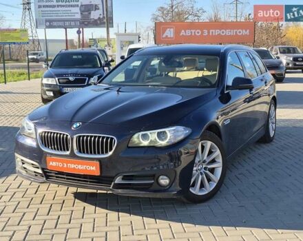 Синій БМВ 5 Серія, об'ємом двигуна 2 л та пробігом 230 тис. км за 17500 $, фото 1 на Automoto.ua