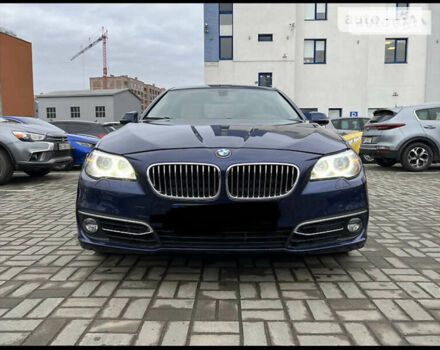 Синий БМВ 5 Серия, объемом двигателя 2 л и пробегом 140 тыс. км за 22000 $, фото 1 на Automoto.ua