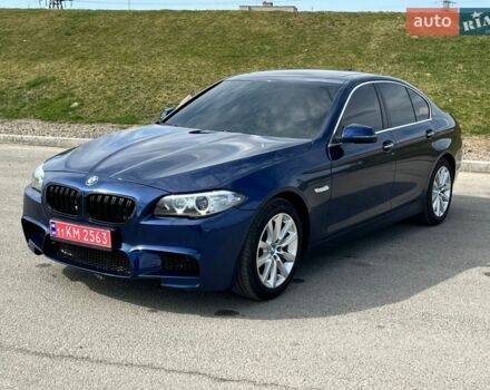 Синий БМВ 5 Серия, объемом двигателя 2.98 л и пробегом 121 тыс. км за 16600 $, фото 1 на Automoto.ua