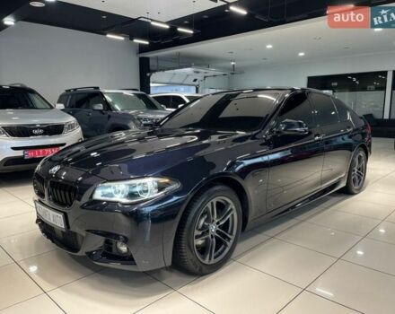 Синий БМВ 5 Серия, объемом двигателя 2 л и пробегом 157 тыс. км за 25900 $, фото 1 на Automoto.ua