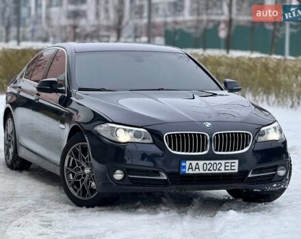 Синий БМВ 5 Серия, объемом двигателя 2 л и пробегом 187 тыс. км за 15999 $, фото 1 на Automoto.ua