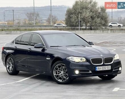Синий БМВ 5 Серия, объемом двигателя 2 л и пробегом 187 тыс. км за 17700 $, фото 1 на Automoto.ua