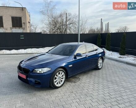 Синий БМВ 5 Серия, объемом двигателя 2.98 л и пробегом 121 тыс. км за 16700 $, фото 1 на Automoto.ua