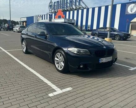 Синій БМВ 5 Серія, об'ємом двигуна 2 л та пробігом 133 тис. км за 15250 $, фото 1 на Automoto.ua