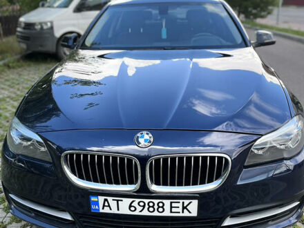 Синій БМВ 5 Серія, об'ємом двигуна 2 л та пробігом 2 тис. км за 19500 $, фото 1 на Automoto.ua